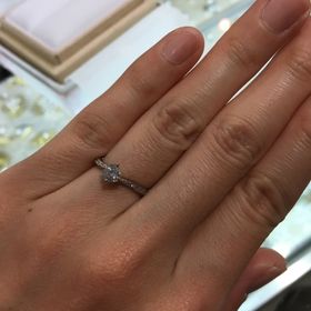 【宝寿堂(ほうじゅどう)の口コミ】 大きめのダイヤが付いている指輪が，びっくりする価格で買えたことが決め…