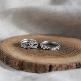 【Cayof(カヨフ)の口コミ】 理想としていた、甘すぎず少し個性のあるデザインにすることができました…