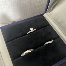 【ショーメ(CHAUMET)の口コミ】 男性結婚指輪はとても馴染みがよく、着け心地が非常に良い。良い意味で付…