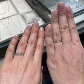 【アイプリモ(I-PRIMO)の口コミ】 毎日着用する指輪なので、好みよりも似合うものをということで、スタッフ…