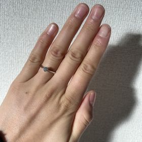 【銀座ダイヤモンドシライシの口コミ】 ダイヤモンドがとてもキラキラしていて、つけていて特別な気持ちになりま…