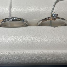 【nocur(ノクル)の口コミ】 ダイアモンドがついている指輪を探していて、2人でペアでつけられる指輪を…