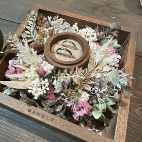 【鎌倉彫金工房の口コミ】 プラチナでクリア仕上げにしました。婚約指輪と一緒に重ね付けするよう、…