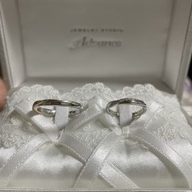 【JEWELRY STUDIO Advance(ジュエリースタジオアドバンス)の口コミ】 私の指輪はキラキラとダイヤモンドが光ってとても素敵です。指輪にはめる…