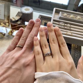 【atelier CraM(アトリエ クラム)の口コミ】 フルオーダーでもセミオーダーでも、自分たちで作ることのできる指輪が沢…