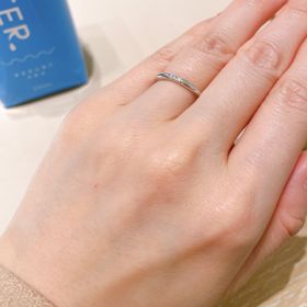 【ティファニー(Tiffany & Co.)の口コミ】 ずっとつける指輪で、冠婚葬祭でもつけられるものを選びたいと思いました…