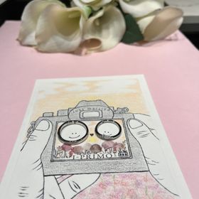 【アイプリモ(I-PRIMO)の口コミ】 デザイン
　男性側の指輪はシンプルでウェーブがあるようなデザインで、
…