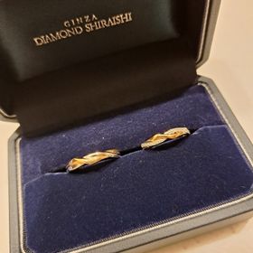 【銀座ダイヤモンドシライシの口コミ】 人と被らないような指輪を探していた私達はコンビの指輪と決めていました…