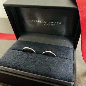 【ラザール ダイヤモンド(LAZARE DIAMOND)の口コミ】 シンプルなものが良いけれど、ダイヤモンドは付いていて欲しいと思いなが…