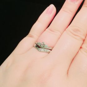 【JEWELRY  KAMATA(ジュエリーかまた)の口コミ】 他店も色々見て検討しましたが、ここが1番ダイヤが安かったです。デザイン…
