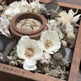 【鎌倉彫金工房の口コミ】 シンプルなイエローゴールドのマットかヘアラインのデザインよかかったた…