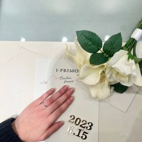 【アイプリモ(I-PRIMO)の口コミ】 これからの新しい結婚生活に向けて、他の指輪と比べて少し違う指輪を探し…