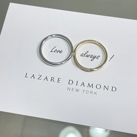 【ラザール ダイヤモンド(LAZARE DIAMOND)の口コミ】 ラザールダイヤモンドさんのダイヤモンドはとても綺麗でどこからみてもダ…