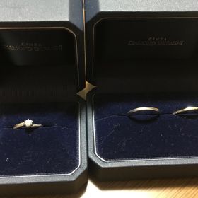 【銀座ダイヤモンドシライシの口コミ】 最初一石のシンプルなものを探していたのですが、
いろいろな店を見に行っ…