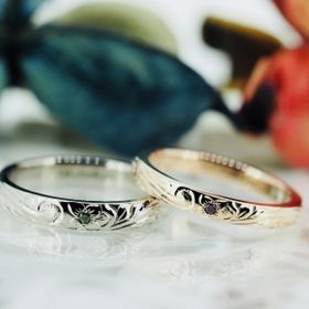 【Antille(アンティール)の口コミ】 何も気にせずにお互いの理想のデザインを提示して、2人の意見を反映させた…