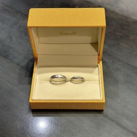 【ケイウノ ブライダル(K.UNO BRIDAL)の口コミ】 既製品を基にアレンジが出来るので、人と被りにくく2人だけの結婚指輪を作…