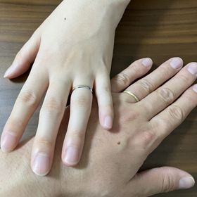 【Cayof(カヨフ)の口コミ】 指輪はイエローゴールドとプラチナの合わせがけのところがお気に入りです…