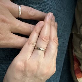 【ヴァンドーム青山(VENDOME AOYAMA)の口コミ】 プラチナだけでなく、ゴールドと二層になっていてシンプルながらも飽きの…