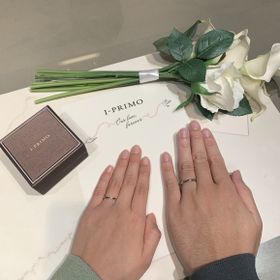 【アイプリモ(I-PRIMO)の口コミ】 派手すぎないシンプルなデザインが気に入りました。
さりげないダイヤモン…