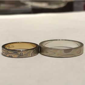 【杢目金屋(もくめがねや)の口コミ】 自分たちでどの形にするか、素材はなにを使うか、刻印、宝石の有無などオ…