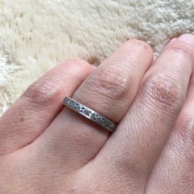【ギンザタナカブライダル(GINZA TANAKA BRIDAL)の口コミ】 結婚指輪はエタニティタイプと決めていました。銀座にあるジュエリー店は…