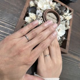 【鎌倉彫金工房の口コミ】 ・どうせお金を出して指輪を買うなら2人で手をかけた思いのこもった指輪に…
