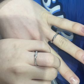 【MILK&Strawberry(ミルクアンドストロベリー)の口コミ】 シンプルの指輪も可愛かったけど、ちょっと遊んだ感じの指輪が可愛く同じ…