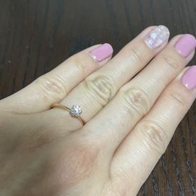 【アイプリモ(I-PRIMO)の口コミ】 ダイヤモンドの品質が高く、指輪のデザインと、ダイヤモンドを選べられる…