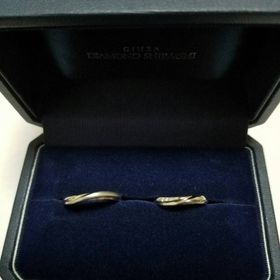 【銀座ダイヤモンドシライシの口コミ】 2人とも水かきがしっかりあるため、ウェーブラインがしっくりきました!!私…