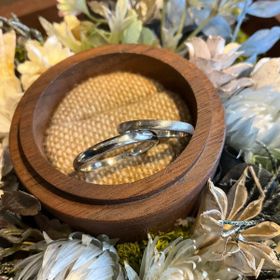 【鎌倉彫金工房の口コミ】 デザインはそれぞれで選択することで、ペア感を残しつつもお互いの好みに…