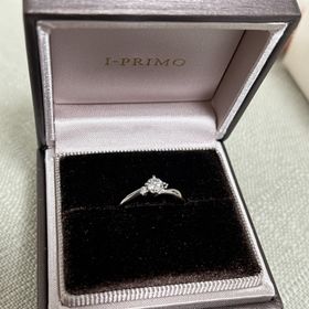 【アイプリモ(I-PRIMO)の口コミ】 ダイヤモンドを自分たちで選んで決められるのが特別感があって、良かった…