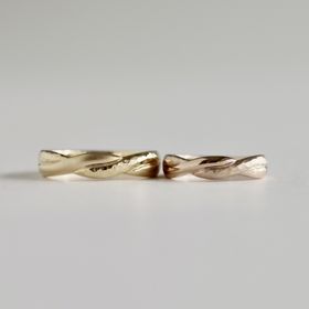 【hitotsuchi(ヒトツチ)の口コミ】 完全フルオーダーで唯一無二の結婚指輪を作って頂きました。誰とも被らな…