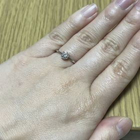 【BIJOUPIKO(ビジュピコ)の口コミ】 サプライズリングを用意してくださり、サプライズリングでプロポーズされ…