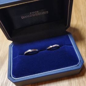 【銀座ダイヤモンドシライシの口コミ】 指のサイズに合わせて0.5号ずつサイズを調整してくださるので、ぴったりの…