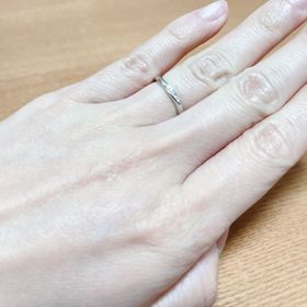 【4℃ BRIDAL(ヨンドシーブライダル)の口コミ】 自分がイメージしていた指輪とは別の指輪を購入しました。実際にお店に行…