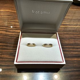 【Katamu(カタム)の口コミ】 しののめ　夜明けの空は二人の輝く未来の始まり
鍛造の商品でサイズ直しが…