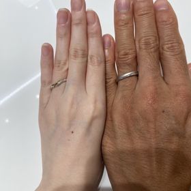 【MARRiACE(マリアス)の口コミ】 女性はデザイン性があり、男性はシンプルで
私達の需要とマッチしたのが決…