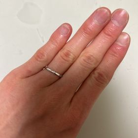 【TOWA(永遠)の口コミ】 価格はダイヤモンドをグレードアップしませんでしたが、満足です。付け心…