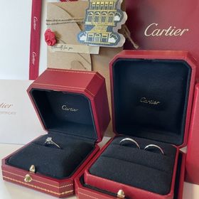 【カルティエ(Cartier)の口コミ】 ダイアモンドがとても綺麗です。
重ね付けしてもとても可愛いですし
カル…