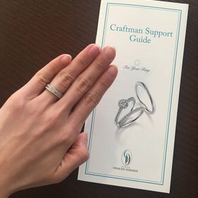 【銀座ダイヤモンドシライシの口コミ】 色んなブランドの指輪で悩んでいたところ、友達夫婦の紹介で銀座ダイヤモ…