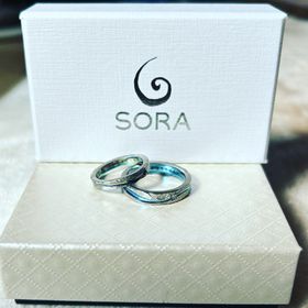 【SORA(ソラ)の口コミ】 テラメタル独特の色の模様が綺麗です。またこの指輪はジルコニウムとチタ…