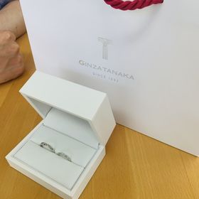 【ギンザタナカブライダル(GINZA TANAKA BRIDAL)の口コミ】 結婚指輪のデザインは、シンプルでエレガントなものを探していました。と…