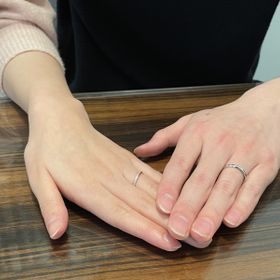 【LUCIE(ルシエ)の口コミ】 ピンクゴールドにダイヤがキラキラついていて特別感があります！たくさん…