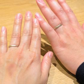 【NIESSING(ニーシング)の口コミ】 キラッと光るようなリングではなく、落ち着いたものにしたく、マットな加…