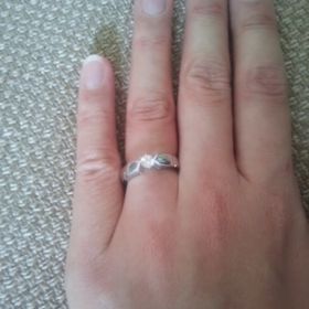 【ショーメ(CHAUMET)の口コミ】 ダイヤモンド、リングともに大きめで、存在感のあるデザインに惹かれまし…