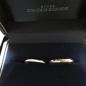 【銀座ダイヤモンドシライシの口コミ】 デザインとアフターサービスと価格、どれをとっても自分の中で満足のいく…