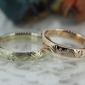 【Antille(アンティール)の口コミ】 結婚指輪の二つ目としてハワイアンリングが欲しくて来店してみました。こ…