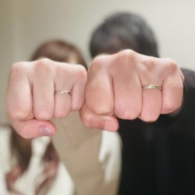 【銀座ダイヤモンドシライシの口コミ】 ずっとつけられてそれでいてオシャレなリングを求めて悩みに悩んで決めま…