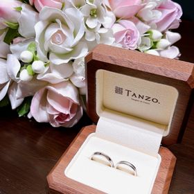 【TANZO.(鍛造指輪)の口コミ】 太めリングが好きなので太めで作ってもらいました。あまり可愛らしいデザ…