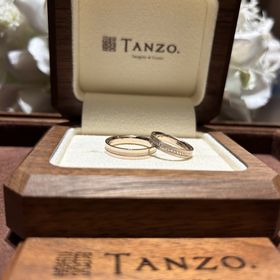 【TANZO.(鍛造指輪)の口コミ】 フルオーダーで希望通りに作って頂きました。指輪の太さやデザインに合わ…